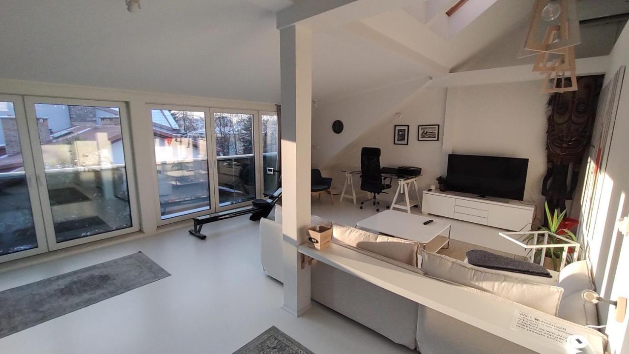 Loft 85 M2 Wilanow Krolewski Self Checkin Варшава Екстериор снимка